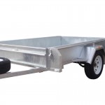 8x5 Single Axle Trailers 300mm Sides