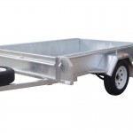 8x5 Single Axle Trailers 300mm Sides