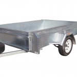 8x5 Single Axle Trailers 410mm Deep Sides