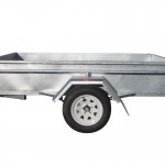 8x5 Single Axle Trailers 410mm Deep Sides