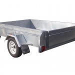 8x5 Single Axle Trailers 410mm Deep Sides