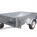 8x5 Single Axle Trailers 410mm Deep Sides