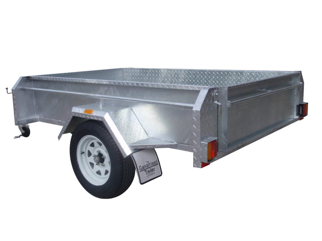 7×4 Single Axle Trailers