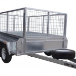 410mm Deep Checker Plate Sides & 800mm Removable Mesh Cage
