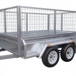 410mm Deep Checker Plate Sides & 800mm Removable Mesh Cage