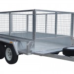 300mm Checker Plate Sides & 800mm Removable Mesh Cage
