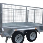 300mm Checker Plate Sides & 1000mm Removable Mesh Cage