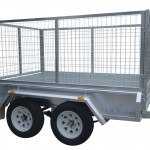 300mm Checker Plate Sides & 1000mm Removable Mesh Cage