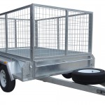 300mm Checker Plate Sides & 1000mm Removable Mesh Cage