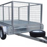 300mm Checker Plate Sides & 1000mm Removable Mesh Cage