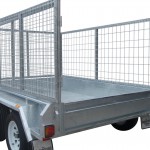 300mm Checker Plate Sides & 1000mm Removable Mesh Cage