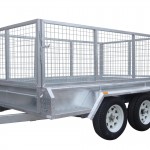 300mm Checker Plate Sides & 800mm Removable Mesh Cage