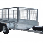 300mm Checker Plate Sides & 800mm Removable Mesh Cage