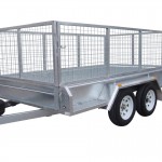 300mm Checker Plate Sides & 800mm Removable Mesh Cage
