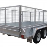 300mm Checker Plate Sides & 800mm Removable Mesh Cage