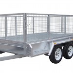 300mm Checker Plate Sides & 800mm Removable Mesh Cage