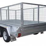 300mm Checker Plate Sides & 800mm Removable Mesh Cage
