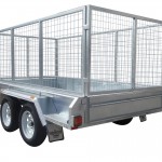 300mm Checker Plate Sides & 1000mm Removable Mesh Cage