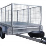 300mm Checker Plate Sides & 1000mm Removable Mesh Cage