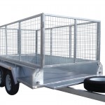 300mm Checker Plate Sides & 1000mm Removable Mesh Cage