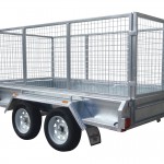 300mm Checker Plate Sides & 1000mm Removable Mesh Cage