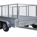 410mm Deep Checker Plate Sides & 800mm Removable Mesh Cage