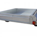 7x5 Single Axle Trailers 300mm Sides