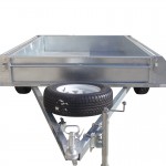 7x5 Single Axle Trailers 300mm Sides
