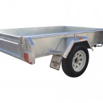 7×4 Single Axle Trailers 300mm Sides