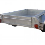 7×4 Single Axle Trailers 300mm Sides