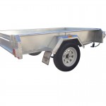 7×4 Single Axle Trailers 300mm Sides