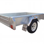 7×4 Single Axle Trailers 300mm Sides