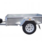 6×4 Single Axle Trailers 300mm Sides