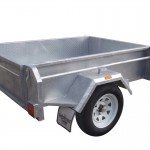 6×4 Single Axle Trailers Deep 410mm Sides
