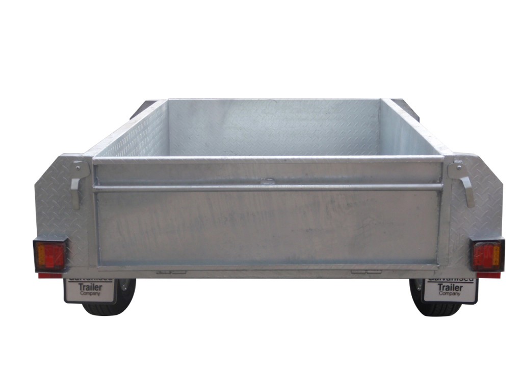 6×4 Single Axle Trailers Deep 410mm Sides