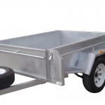 6×4 Single Axle Trailers Deep 410mm Sides