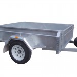 6×4 Single Axle Trailers Deep 410mm Sides