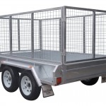 300mm Checker Plate Sides & 1000mm Removable Mesh Cage