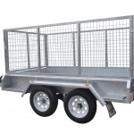 300mm Checker Plate Sides & 1000mm Removable Mesh Cage