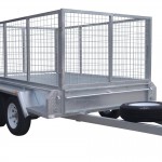 300mm Checker Plate Sides & 1000mm Removable Mesh Cage