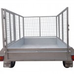 300mm Checker Plate Sides & 1000mm Removable Mesh Cage