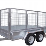 300mm Checker Plate Sides & 1000mm Removable Mesh Cage