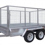 300mm Checker Plate Sides & 1000mm Removable Mesh Cage