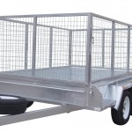 300mm Checker Plate Sides & 1000mm Removable Mesh Cage