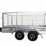 300mm Checker Plate Sides & 1000mm Removable Mesh Cage