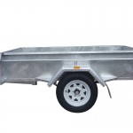 7×4 Single Axle Trailers Deep 410mm Sides