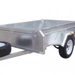 7×4 Single Axle Trailers Deep 410mm Sides