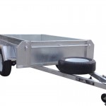 7×4 Single Axle Trailers Deep 410mm Sides