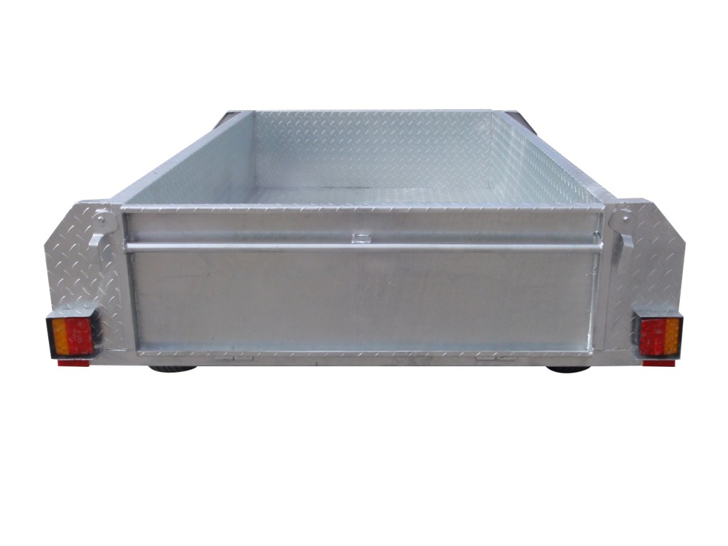 7×4 Single Axle Trailers Deep 410mm Sides