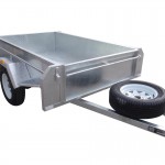 7×4 Single Axle Trailers Deep 410mm Sides
